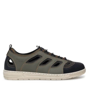 Półbuty Rieker 08665-54 Zielony