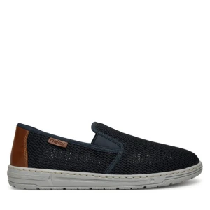 Półbuty Rieker 08676-14 Granatowy