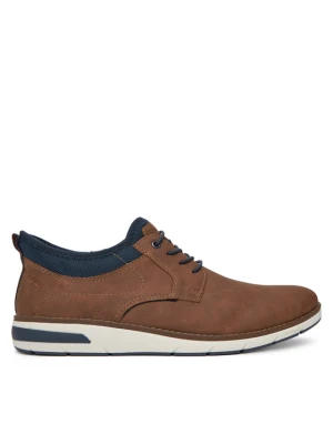 Półbuty Rieker 11357-24 Brązowy