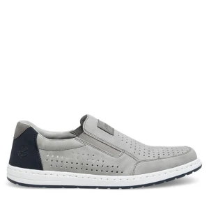 Półbuty Rieker 18267-40 Szary