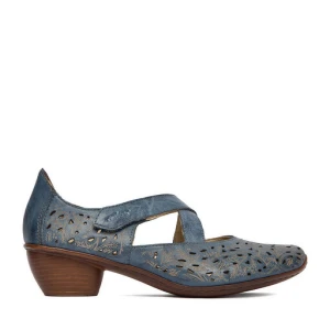 Półbuty Rieker 43773-12 Granatowy