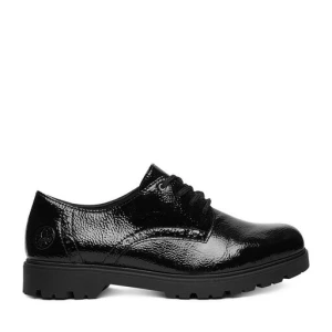 Półbuty Rieker 45502-00 Czarny