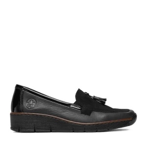 Półbuty Rieker 53771-00 Czarny