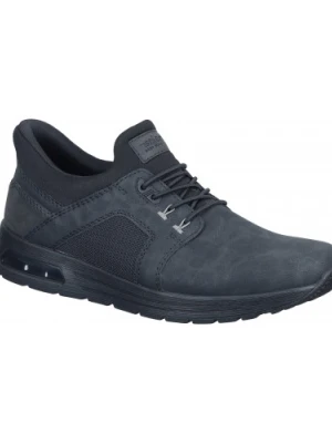 PÓŁBUTY RIEKER - 630220-01 BLACK
