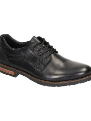 PÓŁBUTY RIEKER - 640142-01 CZARNE