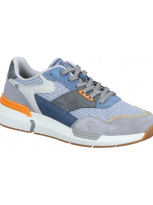 PÓŁBUTY RIEKER - 640331-05 BLUE