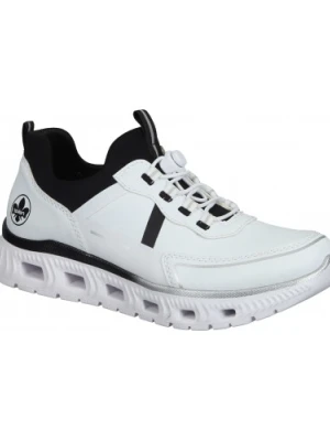 PÓŁBUTY RIEKER - 940329-03 WHITE