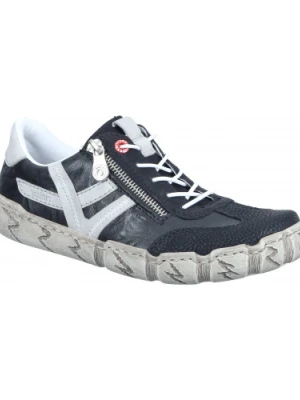 PÓŁBUTY RIEKER - 940433-01 BLACK