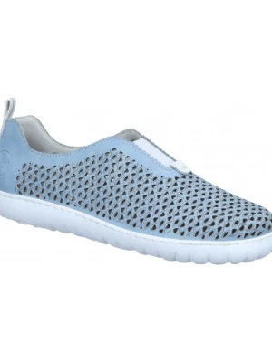 PÓŁBUTY RIEKER - 940467-55 BLUE