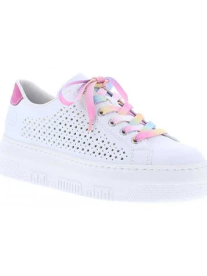PÓŁBUTY RIEKER - 950365-03 WHITE