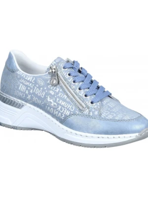 PÓŁBUTY RIEKER - 950429-51 BLUE
