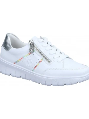 PÓŁBUTY RIEKER - 950601-03 WHITE
