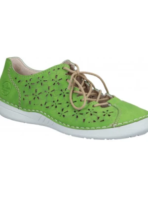 PÓŁBUTY RIEKER - 950926-07 GREEN