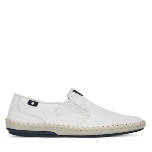 Półbuty Rieker B4551-81 Biały