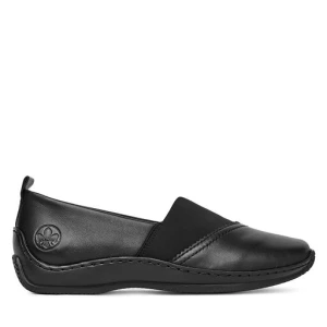 Półbuty Rieker L1790-00 Czarny