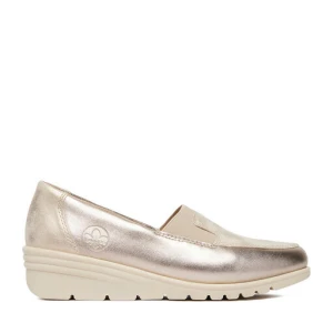 Półbuty Rieker L5351-60 Złoty