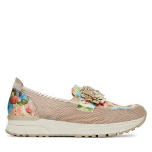 Półbuty Rieker N7460-31 Różowy