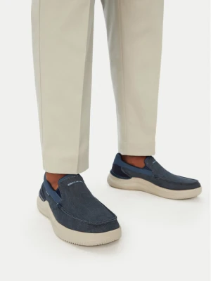 Półbuty Skechers Relaxed Fit: Hasting - Fielden 205066/NVY Granatowy