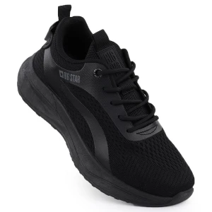 Półbuty sportowe męskie sneakersy czarne Big Star RR174273