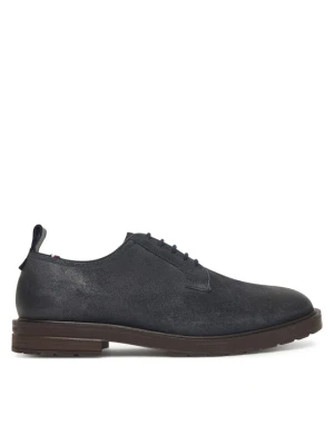 Półbuty Tommy Hilfiger Cleated Derby FM0FM05770 Granatowy