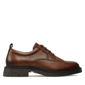 Półbuty Tommy Hilfiger Comfort Lwt Lth Shoe FM0FM05172 Brązowy