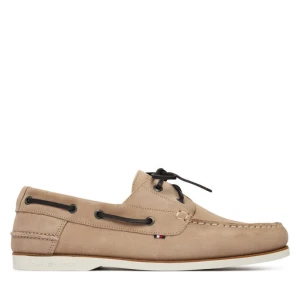 Półbuty Tommy Hilfiger FM0FM05387 Beżowy