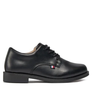 Półbuty Tommy Hilfiger Low Cut Lace Up Shoe T3B4-33174-1355 Czarny