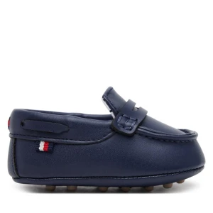 Półbuty Tommy Hilfiger Low Cut Shoe T0B4-33827-1433 Niebieski