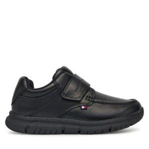 Półbuty Tommy Hilfiger Low Cut Velcro Shoe T3B4-33176-1355 M Czarny