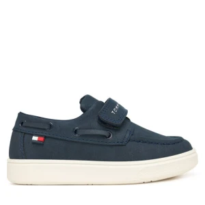 Półbuty Tommy Hilfiger Low Cut Velcro T1B4-34340-0315 M Granatowy