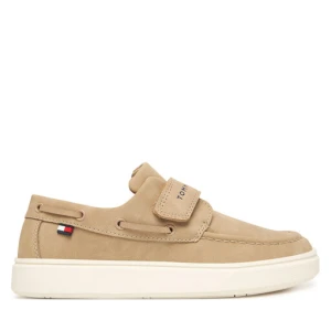Półbuty Tommy Hilfiger Low Cut Velcro T1B4-34340-0315 S Beżowy