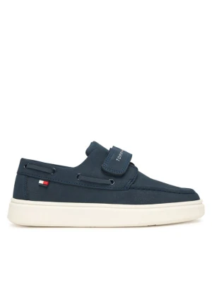 Półbuty Tommy Hilfiger Low Cut Velcro T1B4-34340-0315 S Granatowy