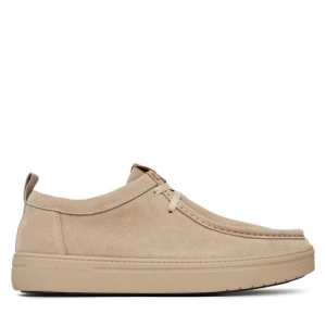 Półbuty Tommy Hilfiger Modern Light Suede Moc Toe Shoe FM0FM05501 Beżowy