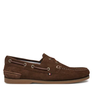 Zdjęcie produktu Półbuty Tommy Hilfiger Th Boat Shoe Core Suede FM0FM05387 Brązowy