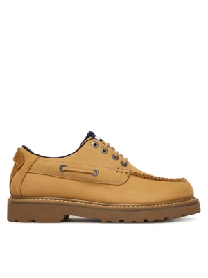 Półbuty Tommy Jeans Archive '01 Boat Shoe EM0EM01703 Żółty