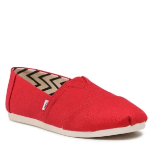 Półbuty Toms Alpargata 10017665 Czerwony