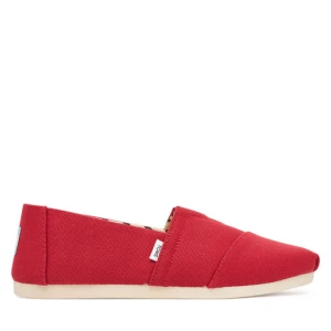 Półbuty Toms Alpargata 10017665 Czerwony