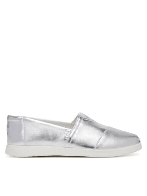 Półbuty Toms Alpargata Plus 10021745 Srebrny