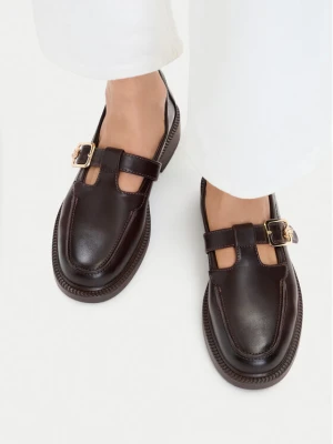 Półbuty U.S. Polo Assn. EO-PALOMA001W / GY1 Brązowy