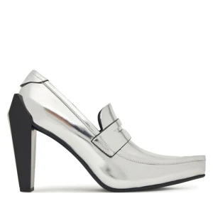 Półbuty United Nude Gem Loafer Hi 1095514116 Srebrny
