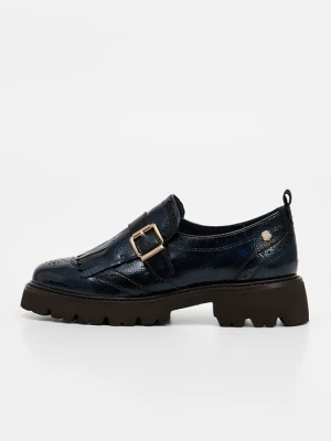 Półbuty wsuwane Carmela niebieski denim