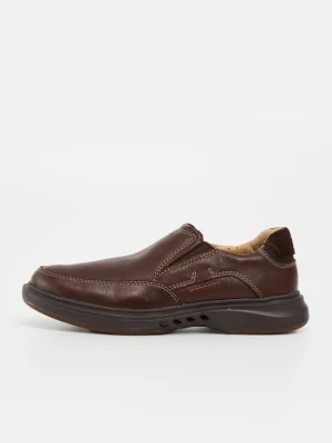 Półbuty wsuwane Clarks brązowy
