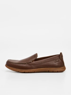 Półbuty wsuwane Clarks brązowy