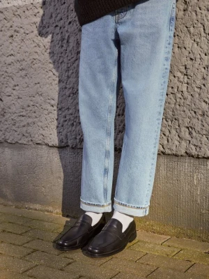 Półbuty wsuwane Clarks czarny