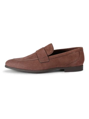 Półbuty wsuwane Kurt Geiger ciemnobrązowy