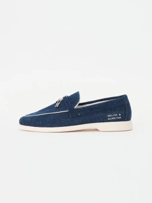 Półbuty wsuwane MELVIN & HAMILTON niebieski denim