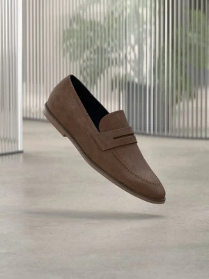 Półbuty wsuwane Pier One By Zalando brązowy