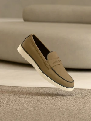 Półbuty wsuwane Pier One By Zalando beżowy