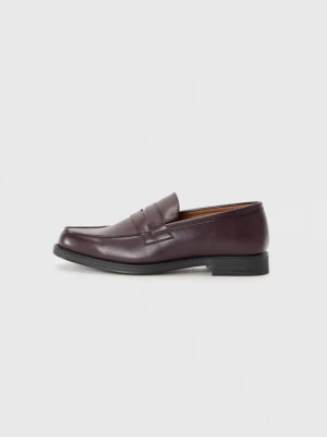 Półbuty wsuwane Pier One By Zalando bordowy