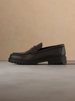 Półbuty wsuwane Pier One By Zalando ciemnobrązowy